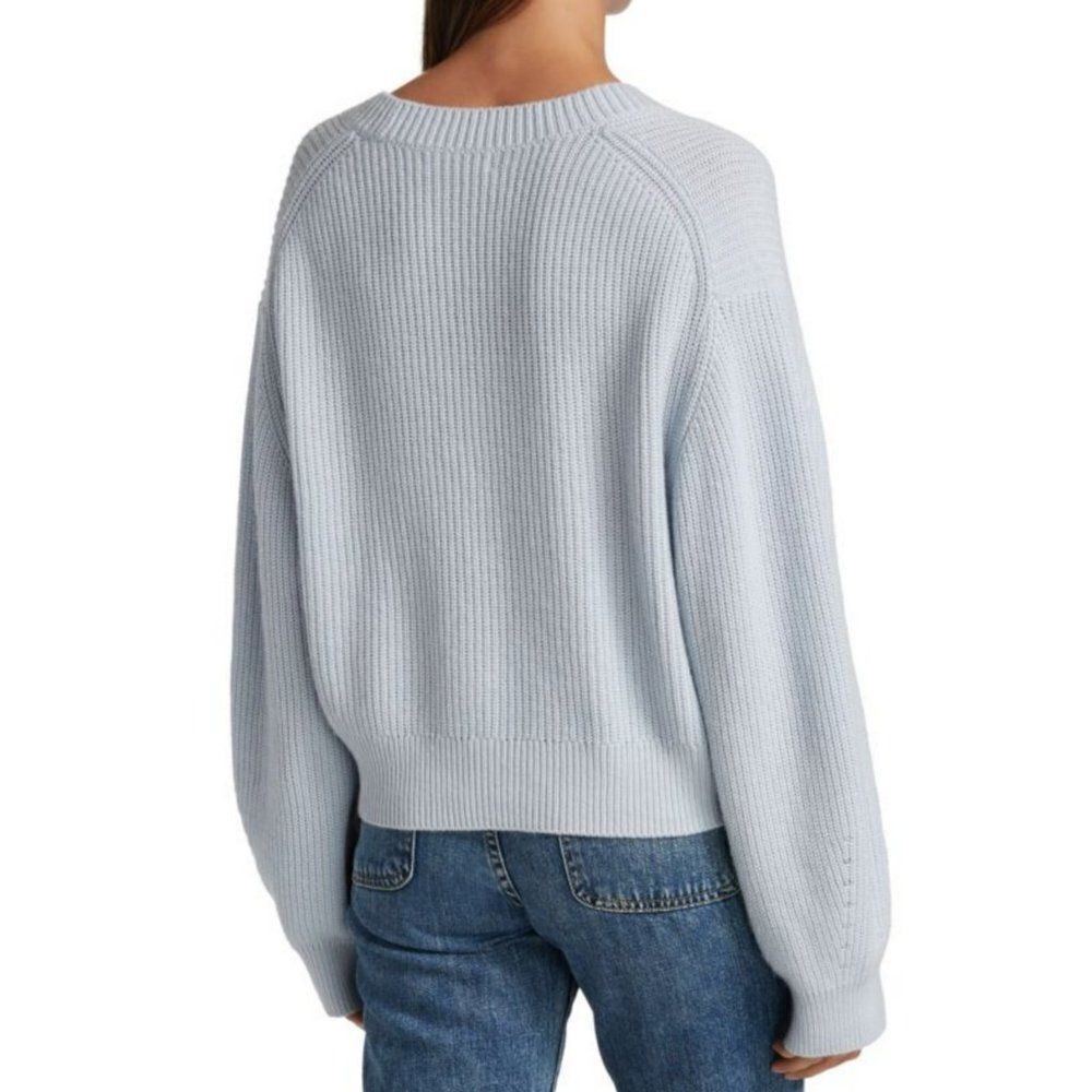 Jonathan Simkhai Clarice Ribbed Knit Cardigan Medium - Picture 6 of 15